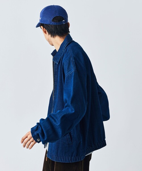 【セール】限定展開 Relax Fit ジップアップ デニムジャケット/ブルゾン（デニムジャケット）｜FREAK'S STORE（フリークスストア）
