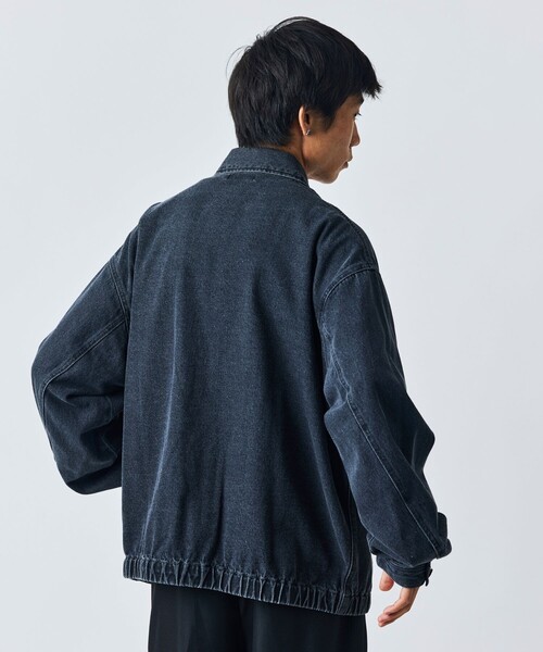【セール】限定展開 Relax Fit ジップアップ デニムジャケット/ブルゾン（デニムジャケット）｜FREAK'S STORE（フリークスストア）