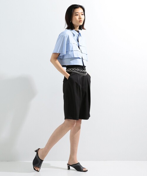 【セール】Ray BEAMS / 1タック ハーフパンツ（その他パンツ）｜Ray BEAMS（レイビームス）