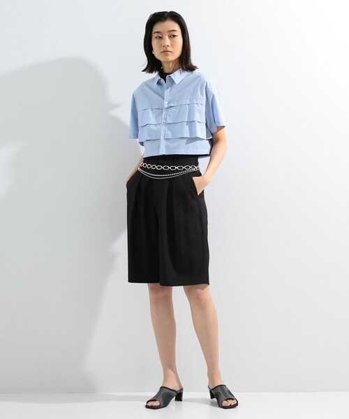 【セール】Ray BEAMS / 1タック ハーフパンツ（その他パンツ）｜Ray BEAMS（レイビームス）