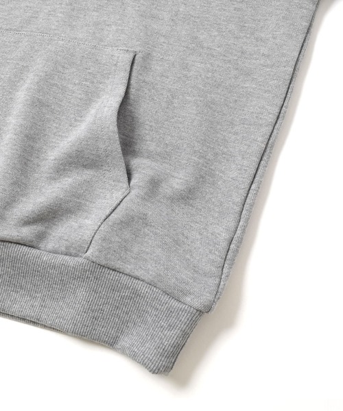 GLAZOS（グラソス）の「【プチプラ】TC裏毛・バックロゴパーカー【セットアップ対応】（その他トップス・キッズ・グレー/ライトブルー/ブラック/ベージュ・140cm/150cm/160cm/170cm）」の12枚目の写真