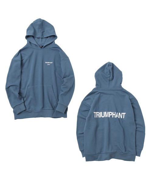 GLAZOS（グラソス）の「【プチプラ】TC裏毛・バックロゴパーカー【セットアップ対応】（その他トップス・キッズ・グレー/ライトブルー/ブラック/ベージュ・140cm/150cm/160cm/170cm）」の15枚目の写真