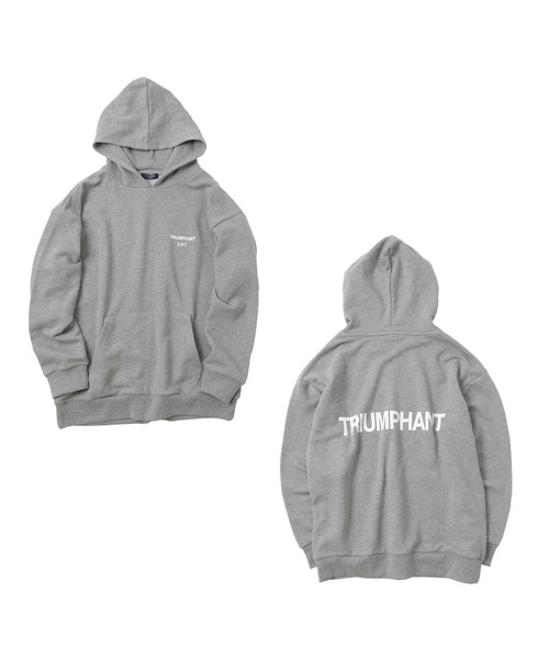 GLAZOS（グラソス）の「【プチプラ】TC裏毛・バックロゴパーカー【セットアップ対応】（その他トップス・キッズ・グレー/ライトブルー/ブラック/ベージュ・140cm/150cm/160cm/170cm）」の17枚目の写真