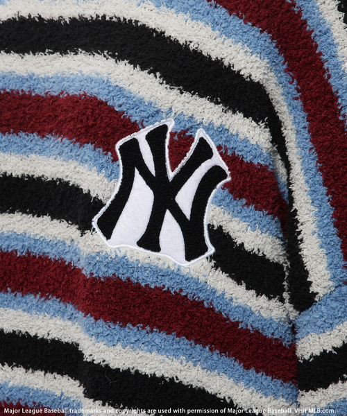 BACK TO THE FIELD（バック トゥー ザ フィールド）の「【MLB】ワッペン刺繍ロゴブークレニットワンピース（ワンピース・レディース・ブラック/グレー/マルチ・FREE）」の14枚目の写真