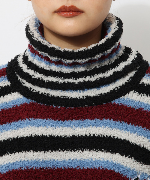 BACK TO THE FIELD（バック トゥー ザ フィールド）の「【MLB】ワッペン刺繍ロゴブークレニットワンピース（ワンピース・レディース・ブラック/グレー/マルチ・FREE）」の15枚目の写真