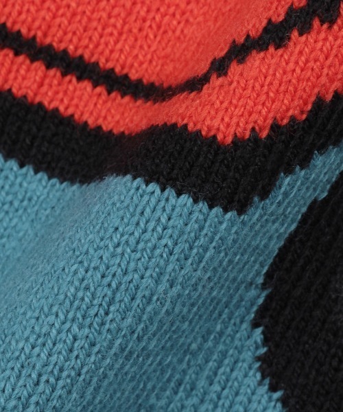 kladskap（クレードスコープ）の「オフロードーカーニットプルオーバー（ニット/セーター・キッズ・ブルー/トップグレー・120cm/110cm/90cm/100cm）」の10枚目の写真