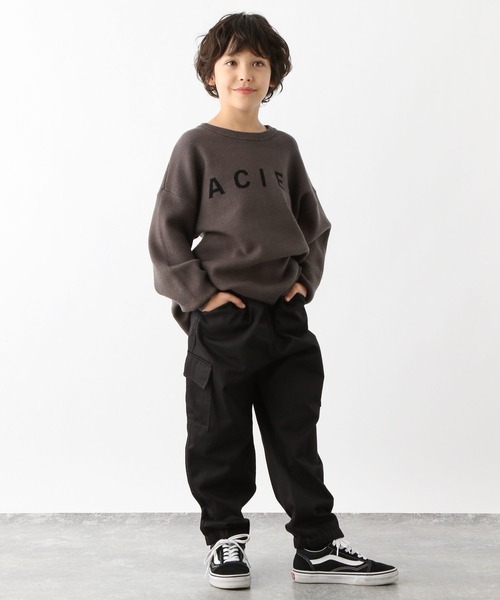 GLOBAL WORK(グローバルワーク)の「起毛カーゴジョグパンツ/キッズ/95-165cm展開/984970(カーゴパンツ・キッズ・ブラック/カーキ・130cm/140cm/110cm/150cm/160cm/100cm/120cm)」の19枚目の写真