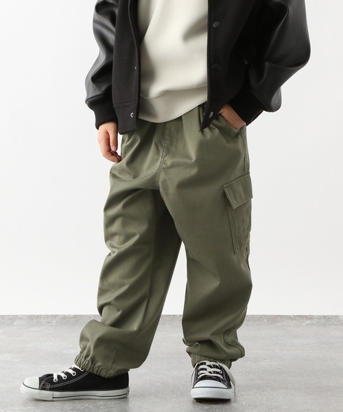 セール】起毛カーゴジョグパンツ/キッズ/95-165cm展開/984970（カーゴ