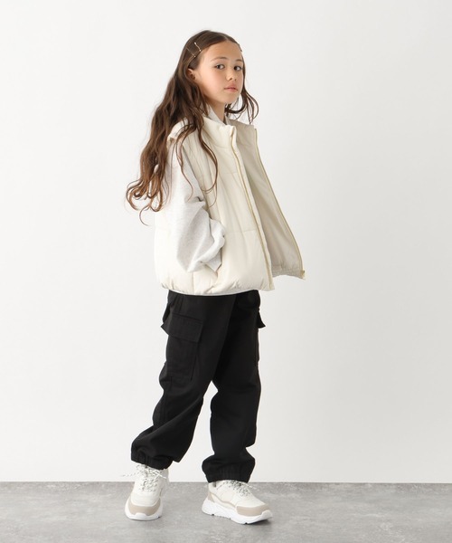 GLOBAL WORK(グローバルワーク)の「起毛カーゴジョグパンツ/キッズ/95-165cm展開/984970(カーゴパンツ・キッズ・ブラック/カーキ・130cm/140cm/110cm/150cm/160cm/100cm/120cm)」の12枚目の写真
