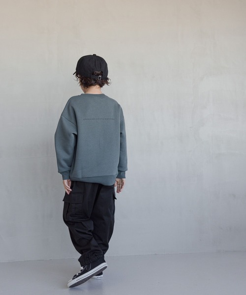 GLOBAL WORK(グローバルワーク)の「起毛カーゴジョグパンツ/キッズ/95-165cm展開/984970(カーゴパンツ・キッズ・ブラック/カーキ・130cm/140cm/110cm/150cm/160cm/100cm/120cm)」の5枚目の写真