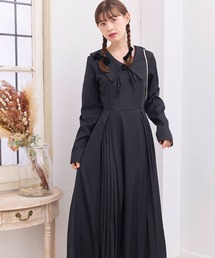 TITTY&CO. | 【TITTY&CO.】切替プリーツロングワンピース(ワンピース)