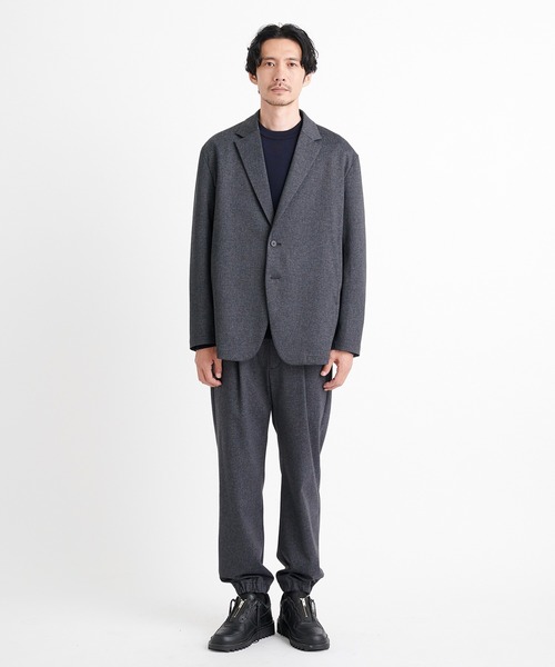THE TOKYO(ザトウキョウ)の「【THE TOKYO/ザトウキョウ】CARREMAN Tweedy Jersey Easy Pants/キャリーマンツィーディージャージーイージーパンツ(その他パンツ・メンズ・グレー・48/46/44)」の12枚目の写真