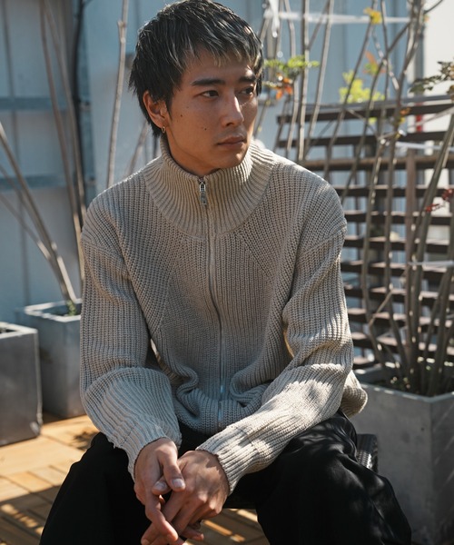 JACKROSE(ジャックローズ)の「JE-DRIVERS KNIT(ニット/セーター・メンズ・ブラック/ベージュ・M/L)」の13枚目の写真