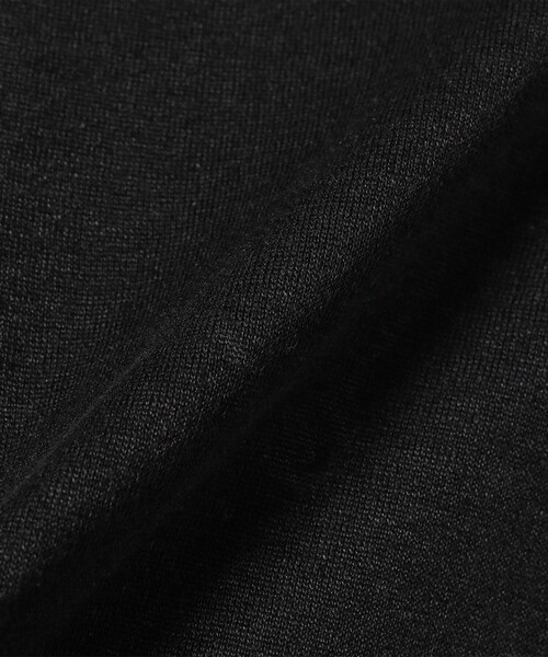 BEAMS F(ビームスエフ)の「MORGANO × BEAMS F / 別注 リネンコットン ショートスリーブ クルーネック ニット(Tシャツ/カットソー・メンズ・ライトブラウン/ブラック/インディゴブルー/ミント・48/50/46)」の7枚目の写真