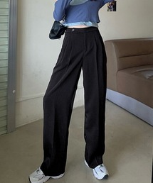 セミワイドパンツ レディース オフィス