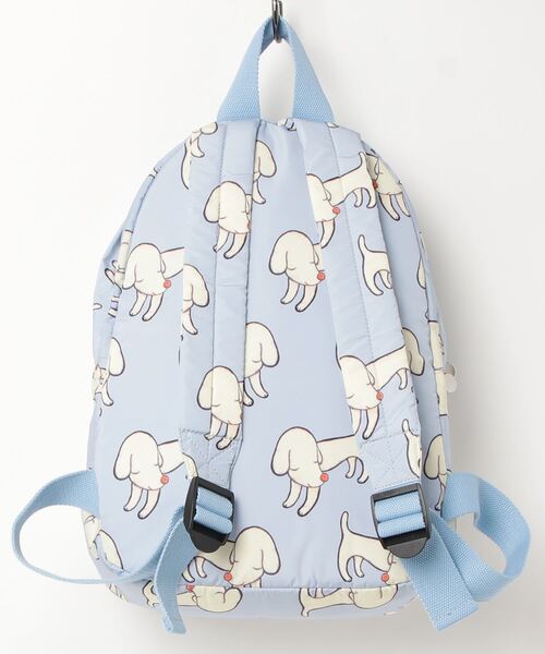 STELLA McCARTNEY（ステラマッカートニー）の「STELLA McCARTNEY (ステラマッカートニー) Junior 総柄バックパック リュック（バックパック/リュック・キッズ・グレー・ONE SIZE）」の4枚目の写真