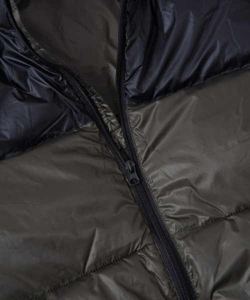 CALIFORNIA OUTFITTERS(カリフォルニア アウトフィッターズ)の「Z-2-SP-12A5 スタンドカラー切替え 中綿ダウンベスト(ダウンベスト・メンズ・ブラック/カーキ・L/XL/M)」の11枚目の写真