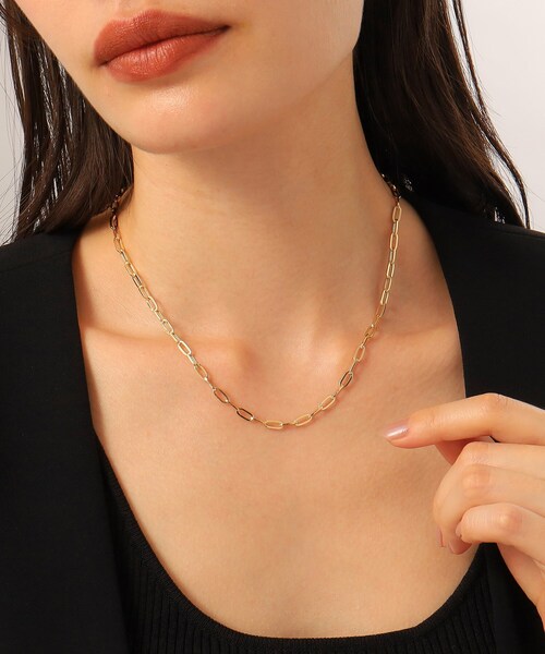 K18 ゴールド　ココシュニック　デザインロングネックレス　90cm K18 ゴールドココシュニックデザインロングネックレス90cm