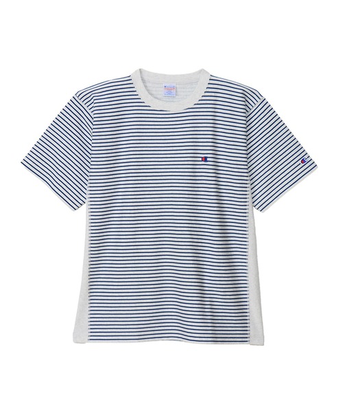 Champion(チャンピオン)の「【Champion/チャンピオン】メンズ リバースウィーブ(R) ショートスリーブTシャツ(Tシャツ/カットソー・メンズ・グレー/ホワイト/オートミール・X-LARGE/LARGE/MEDIUM/SMALL)」の3枚目の写真