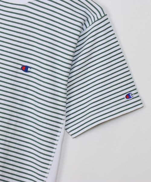 Champion(チャンピオン)の「【Champion/チャンピオン】メンズ リバースウィーブ(R) ショートスリーブTシャツ(Tシャツ/カットソー・メンズ・グレー/ホワイト/オートミール・X-LARGE/LARGE/MEDIUM/SMALL)」の11枚目の写真