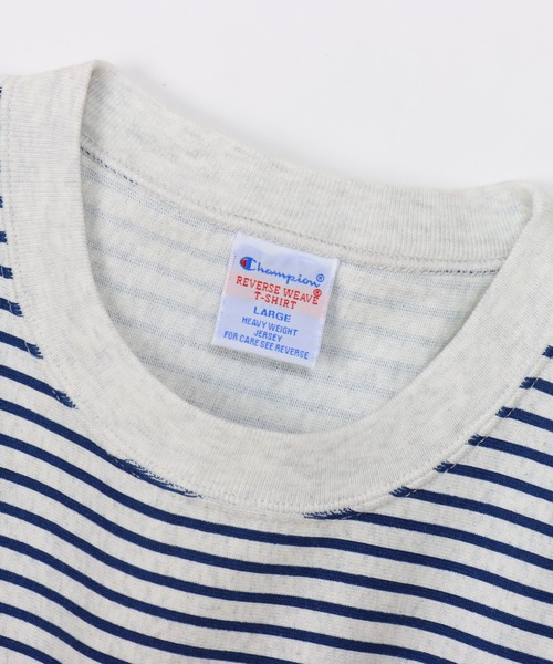 Champion(チャンピオン)の「【Champion/チャンピオン】メンズ リバースウィーブ(R) ショートスリーブTシャツ(Tシャツ/カットソー・メンズ・グレー/ホワイト/オートミール・X-LARGE/LARGE/MEDIUM/SMALL)」の16枚目の写真
