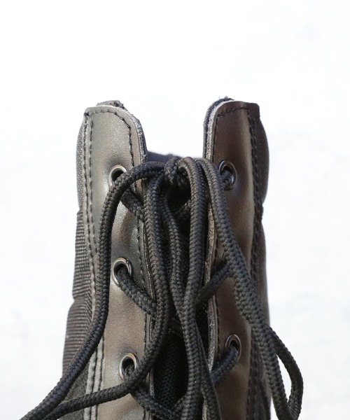 8(eight)(エイト)の「ジャングルブーツ つま先 メタル入り(ブーツ・メンズ・ブラック・26.0cm/25.0cm/27.0cm/28.0cm)」の8枚目の写真