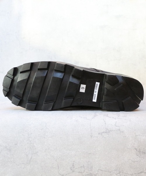 8(eight)(エイト)の「ジャングルブーツ つま先 メタル入り(ブーツ・メンズ・ブラック・26.0cm/25.0cm/27.0cm/28.0cm)」の10枚目の写真