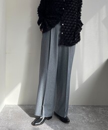 fredy emue | 【入卒/セレモニー】ソフトシャークスキン タックスラックスパンツ(スラックス)