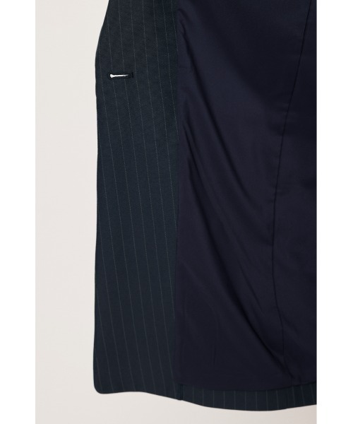 SLY（スライ）の「OVER SIZE BOXY JK オーバーサイズ ボキシー ジャケット（テーラードジャケット・レディース・杢グレー/ネイビー系・FREE）」の6枚目の写真