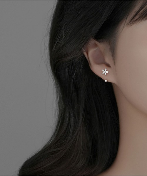 【高価値】 セール】星デザインピアス【ねじり式】（ピアス（両耳用））｜LA ピアス