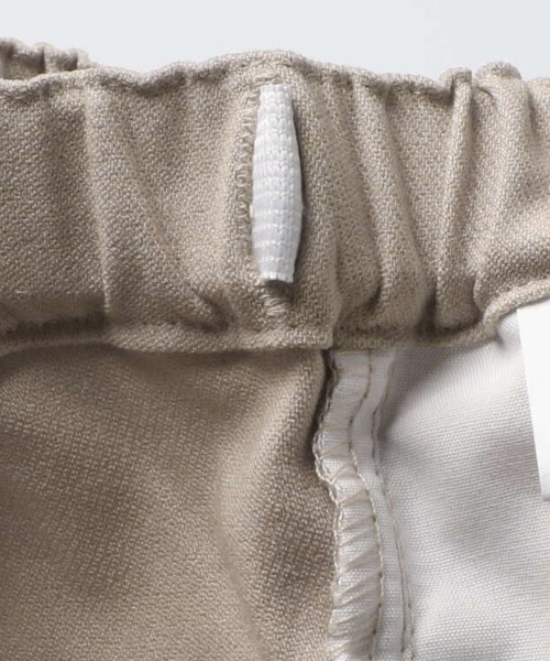 Moujonjon(ムージョンジョン)の「無地・ギンガムストレッチツイル7分丈パンツ(その他パンツ・キッズ・ブラック/ベージュ・90/100/110/120/130/140)」の7枚目の写真