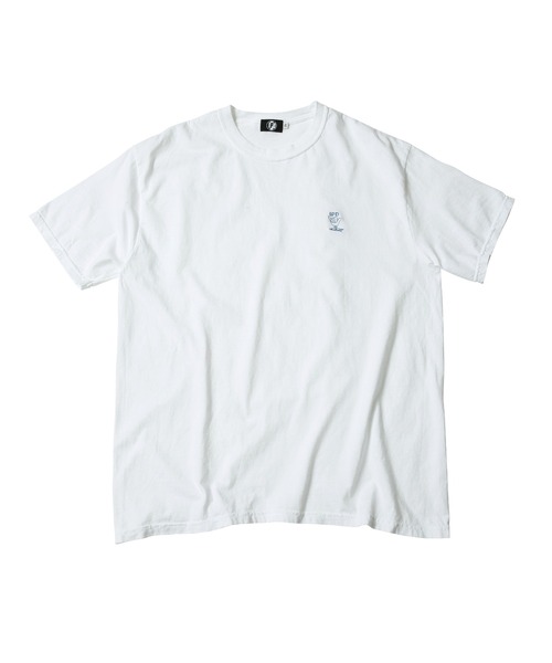 IPD(アイピーディー)の「【IPD】SHAKA EVERYDAY EMBROIDERED SS(Tシャツ/カットソー・メンズ・チャコール/ブルー系その他/パープル/ホワイト・LARGE/X-LARGE/MEDIUM)」の2枚目の写真