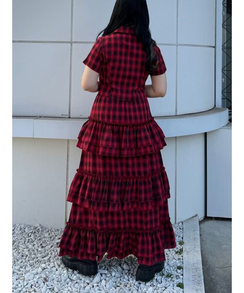 jouetie（ジュエティ）の「カラーステッチコンパクトZIPシャツ【セットアップ対応】（シャツ/ブラウス・レディース・アイボリー/レッド/ブラウン/ブラック・MEDIUM）」の21枚目の写真