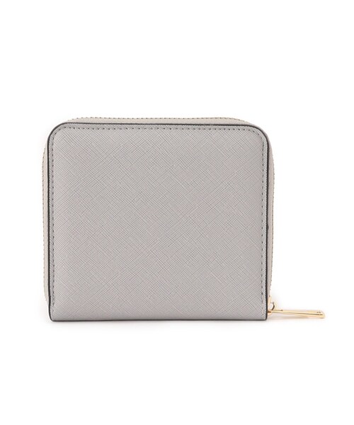 Ober Tashe（オーバータッシェ）の「【新生活・新学期】角シボミドルラウンド財布（財布・レディース・グレイッシュベージュ/ライトグレー/ピンクベージュ/ブラック・FREE）」の5枚目の写真