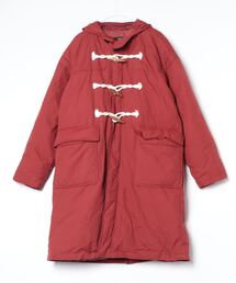 中古】【blanc basque】【ブランバスク】 ダッフルコート 古着 赤 