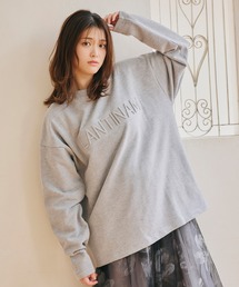 LANTINAM（ランティナム）の「【ユニセックス】エンボスロゴスウェット(2丈展開)（スウェット）」