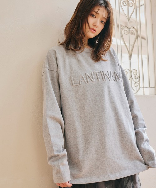 セール】【ユニセックス】エンボスロゴスウェット(2丈展開