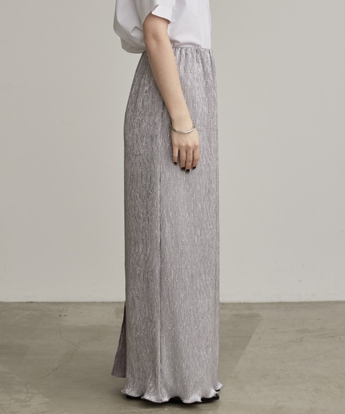 Lui's（ルイス）の「ラメナロースカート（スカート・レディース・シルバー/ブラック・FREE）」の16枚目の写真