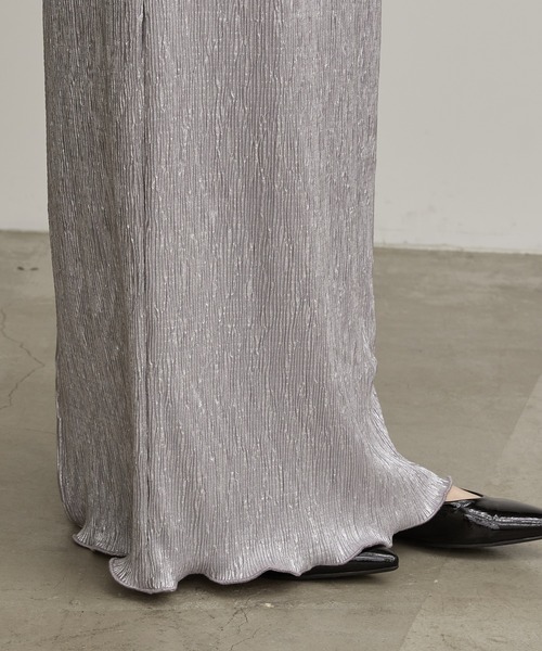 Lui's（ルイス）の「ラメナロースカート（スカート・レディース・シルバー/ブラック・FREE）」の11枚目の写真