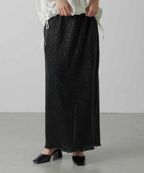 Lui's（ルイス）の「ラメナロースカート（スカート・レディース・シルバー/ブラック・FREE）」の21枚目の写真
