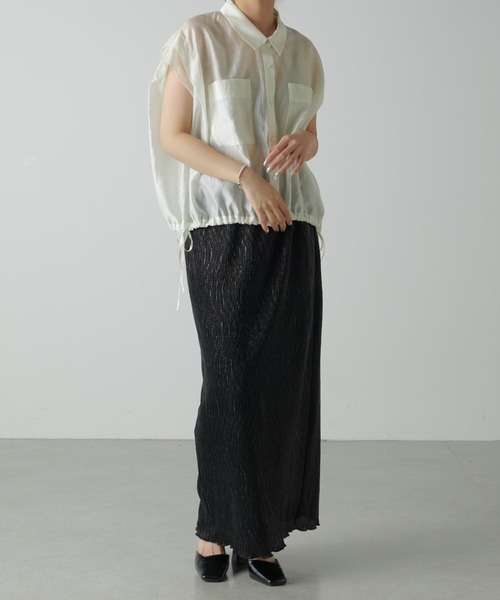 Lui's（ルイス）の「ラメナロースカート（スカート・レディース・シルバー/ブラック・FREE）」の18枚目の写真