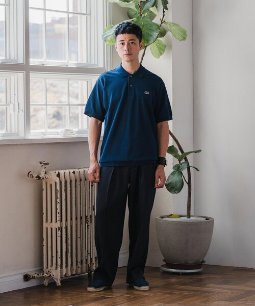 LACOSTE（ラコステ）の「LACOSTE (ラコステ) 別注 EDIFICE 30th anniversary ポロシャツ（ポロシャツ・メンズ・ホワイト/レッド/ネイビー/ブルー系その他・2/3/4/5）」の13枚目の写真