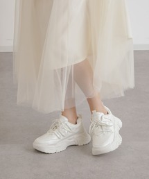 NANO universe | プラットフォームレースアップスニーカー(スニーカー)