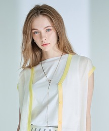 LE SOUK HOLIDAY（ルスークホリデー）の「【接触冷感】ベーシックタンクトップ（Tシャツ/カットソー）」