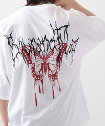 Printed dolman T-shirt / プリントドルマンTシャツ unisex