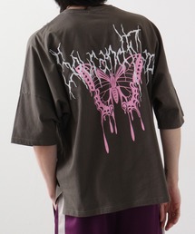 Printed dolman T-shirt / プリントドルマンTシャツ unisex