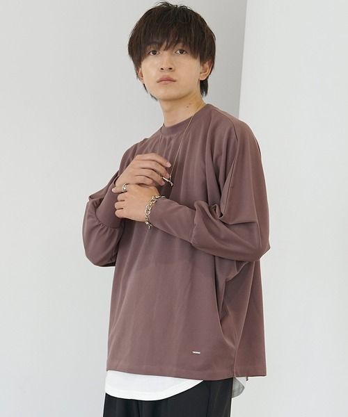 ドゥーズィエムクラス【Free】毛100％ ドルマンスリーブ　カットソー　ロング tan2167_item_518.jpg?fitin=720:720