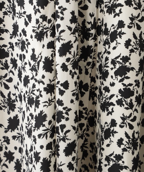 FOUND GOOD(ファウンドグッド)の「サラツヤフレアスカート(スカート・レディース・イエロー系5/グレー系8/グレー系1/アイボリー/グレー系・M/S/L)」の15枚目の写真