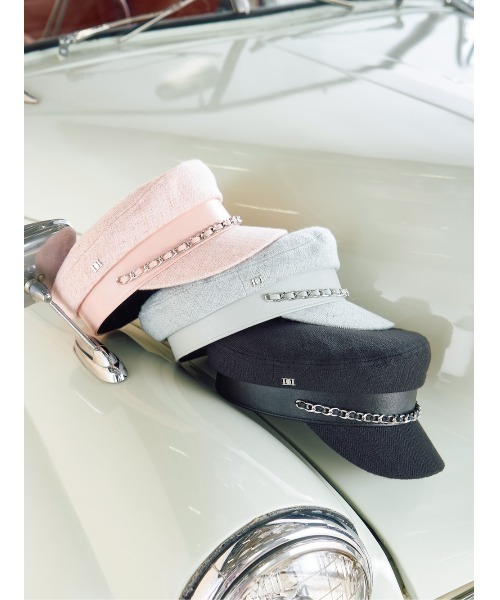 チェーンツイードキャスケット（キャスケット）｜Darich（ダーリッチ