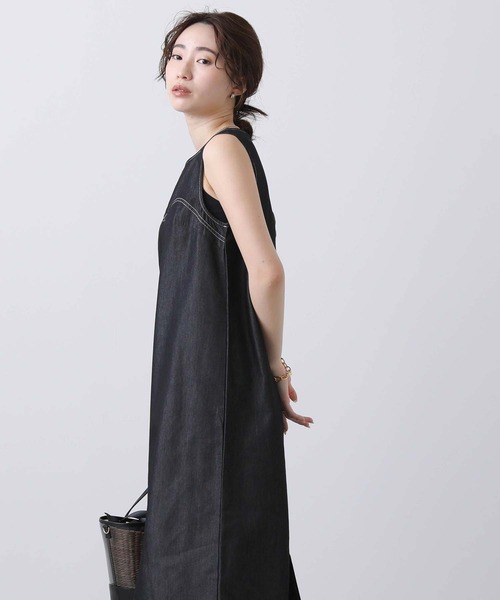 Gready Brilliant(グレディブリリアン)の「チュールアンサンブルノースリーワンピース(ワンピース・レディース・インディゴブルー・38)」の6枚目の写真